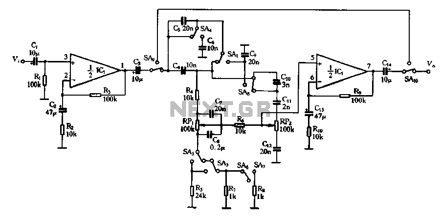 Restructuring of the pitch by the pitch selector circuit