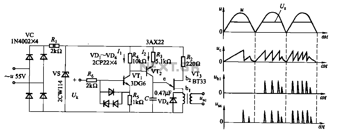Single-junction transistor trigger circuit 2