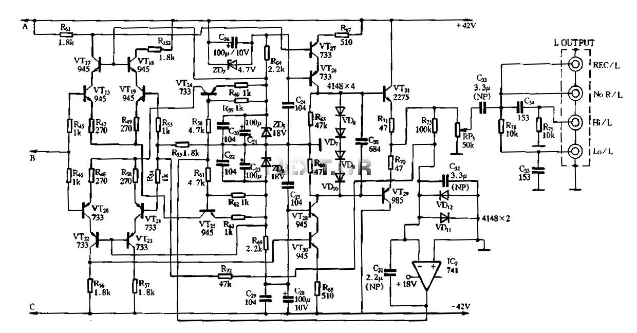 Vanda F-9500A preamplifier b