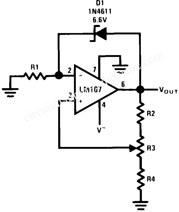 Negative Voltage Reference Circuit