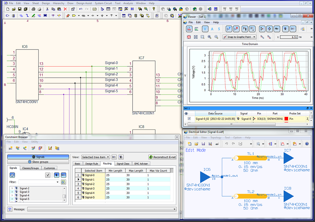 CR-5000 PCB Board Designer circuit