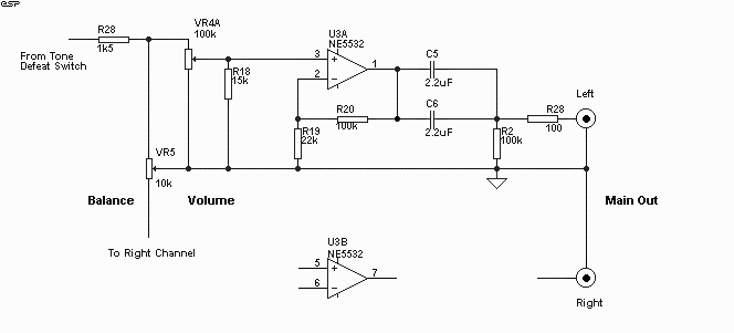 Simple High Quality Preamp For Hi-Fi circuit