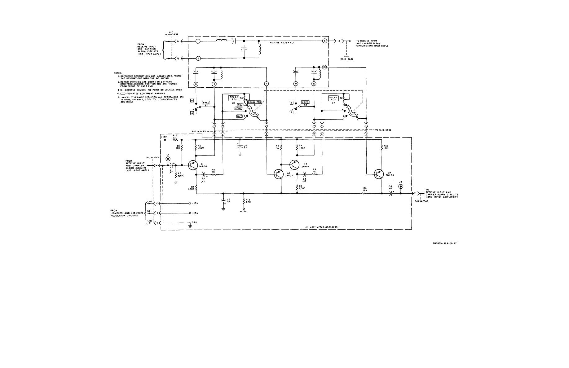 Delay equalizer circuit