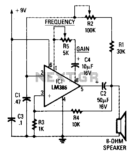 Audio-oscillator circuit