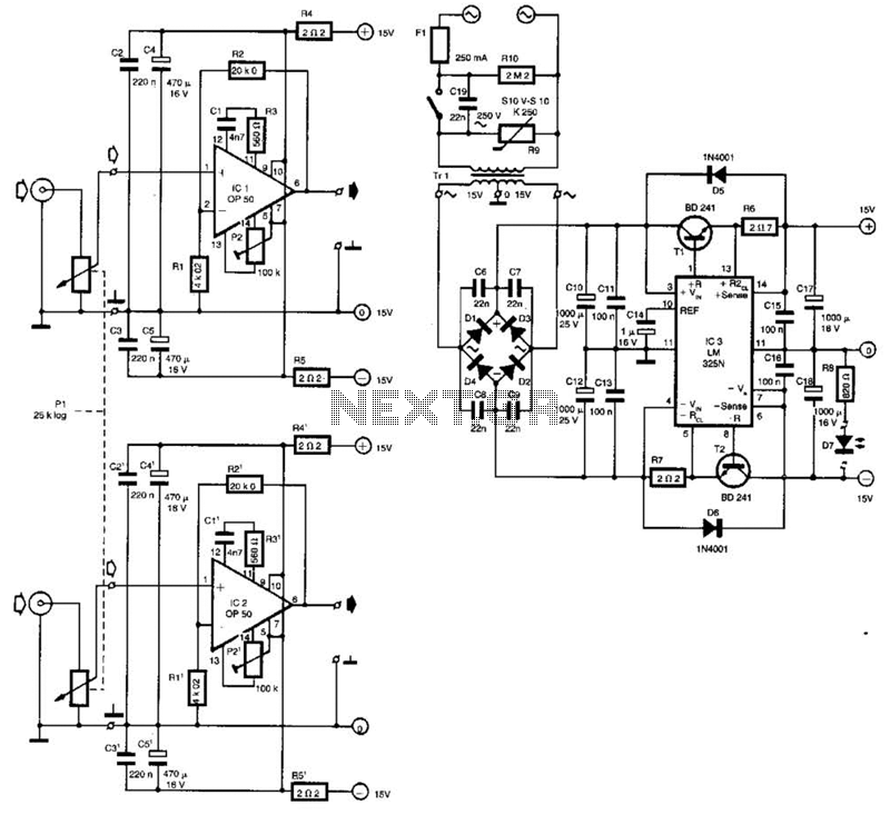 Headphone Amplifier Circuit