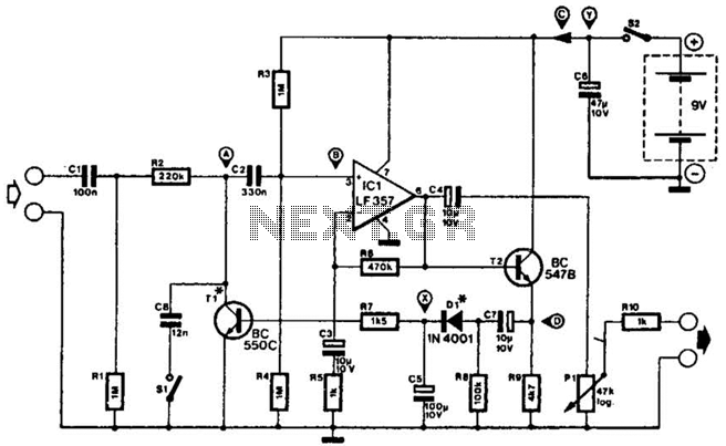 Audio Compressor Circuit