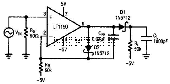 Open-Loop Peak Detector Circuit