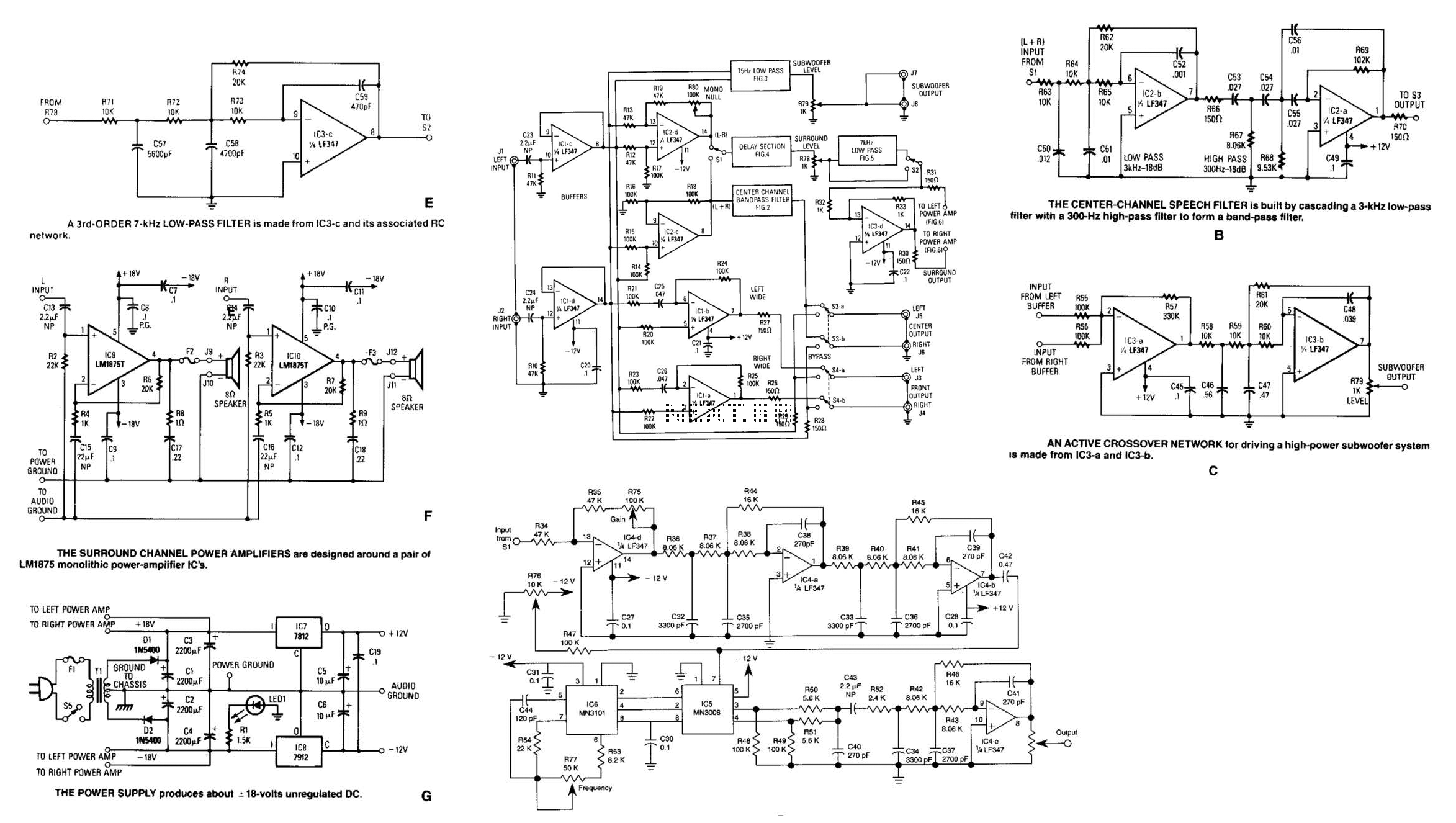 Acoustic Field Generator Circuit