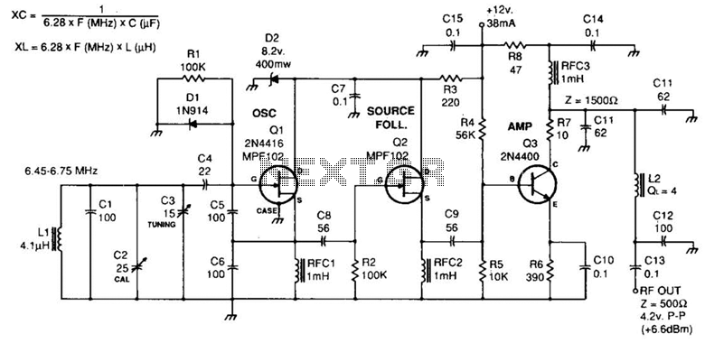 6.5Mhz Vfo Circuit