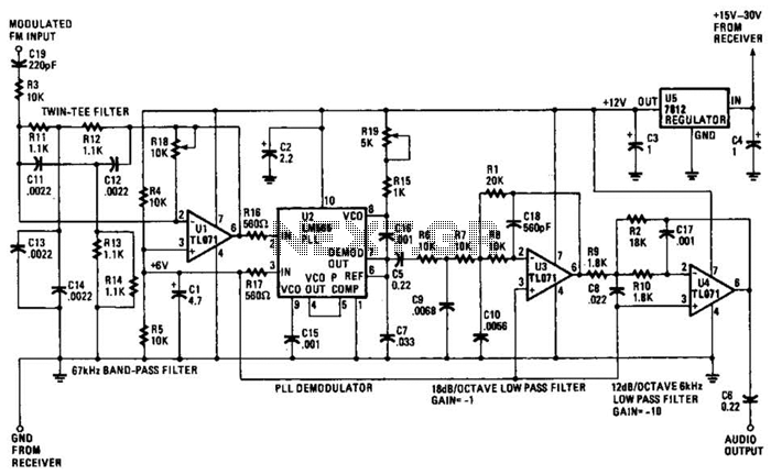 Subcarrier Adapter For Fm Tuners Circuit
