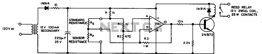 Resistance-ratio detector 