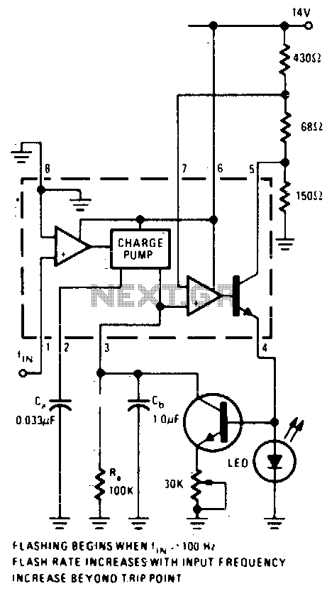 Overspeed indicator circuit