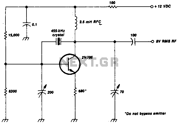 Low frequency crystal oscillator