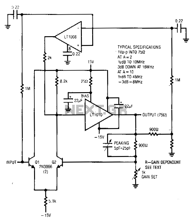 Stabilized-amplifier circuit