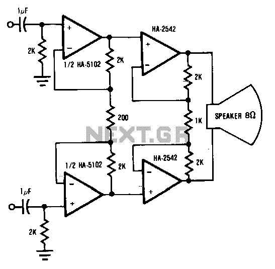 Audio-circuit-bridge circuit