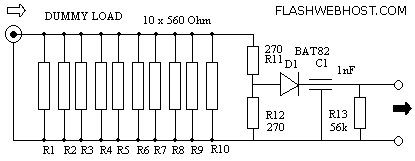 RF Dummy load circuit
