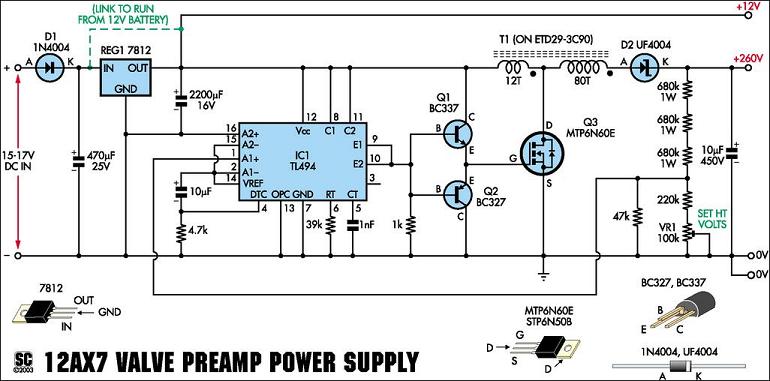 preamp circuit