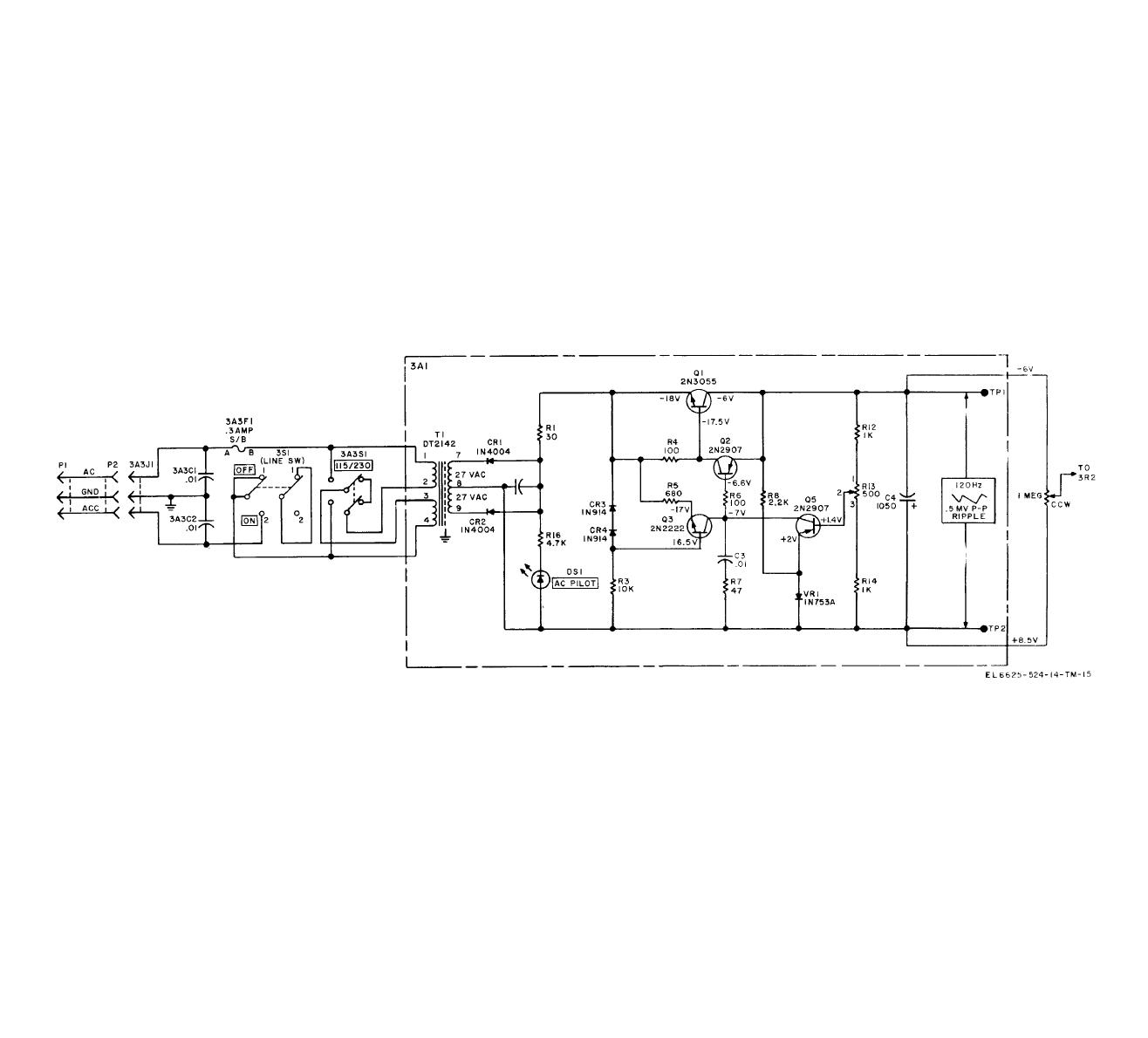 Regulated power supply