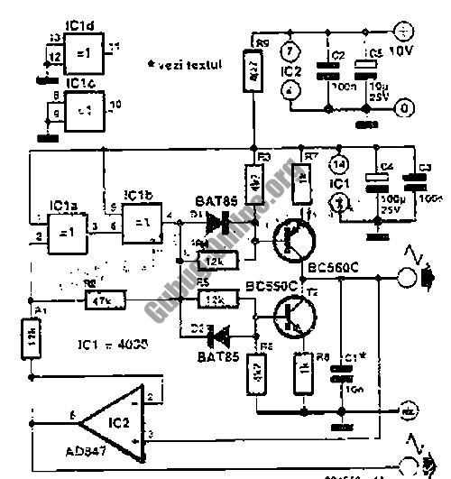 1KHz Square Wave Generator Circuit