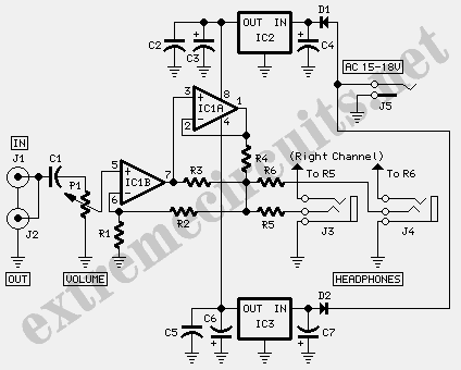 Modular Headphone Amplifier