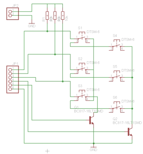 Bad Case of the DTs PCB circuit
