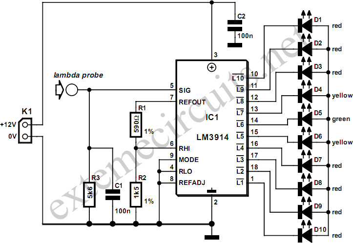 Lambda Probe Readout For Carburettor Tuning