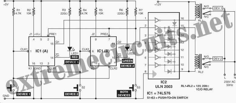 Smart Foot Switch circuit