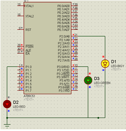 SQUARE WAVE GENERATOR EMBEDDED C circuit