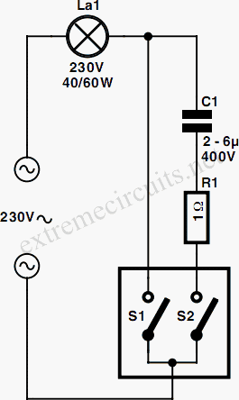 Two-Position Dimmer circuit