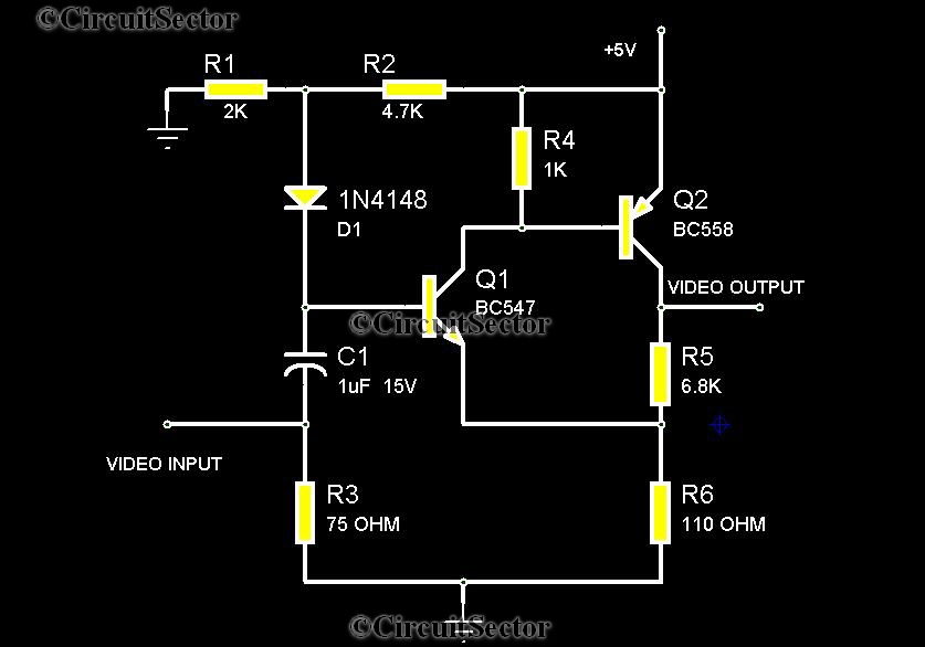 Video Amplifier Circuit for Camera PCB