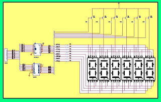 display and serial interfacing of circuit