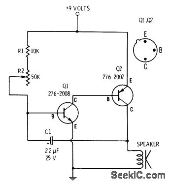 transistors How does this circuit diagram work circuit