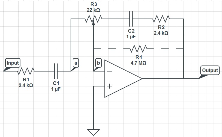 op amp Basic Frequency Control Circuit