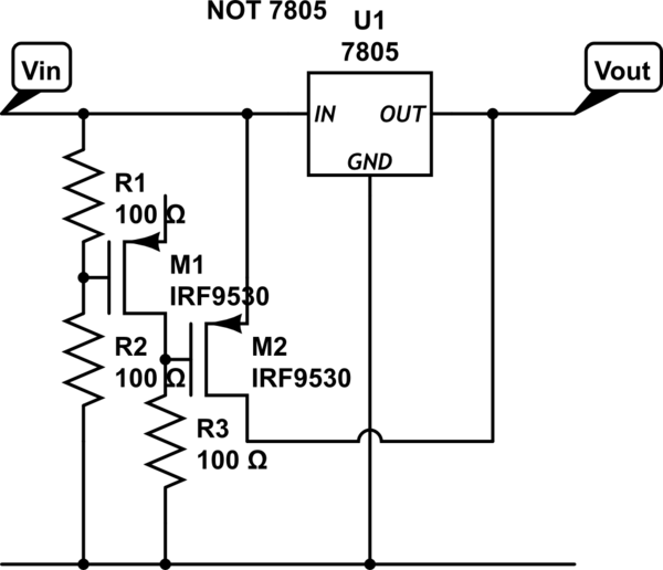 power Voltage supply clipping to <=3.3V