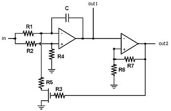 Voltage-controlled oscillator circuit