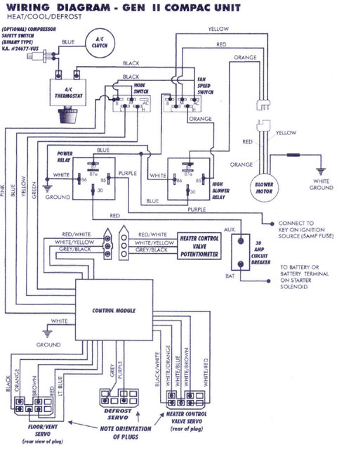 ANTIQUE CAR DIAGRAM WIRING