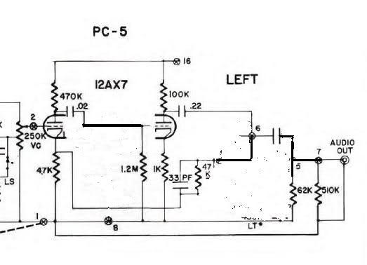 Bypassing tone controls from Dyna Pas preamp circuit