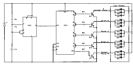 98 LEDs Fantastic Atom Expander circuit
