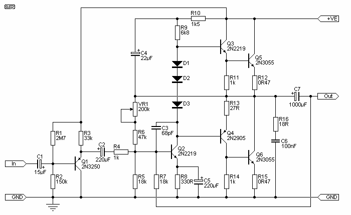 A Really Simple Power Amplifier circuit