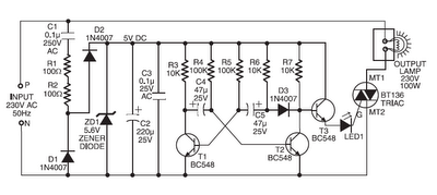 220v ac operated christmas light star