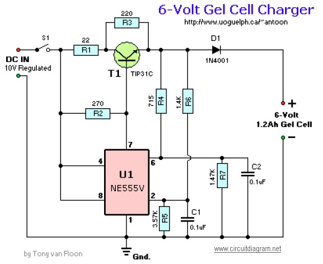 6volt gel cell charger