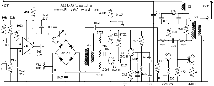 am transmitter double side band