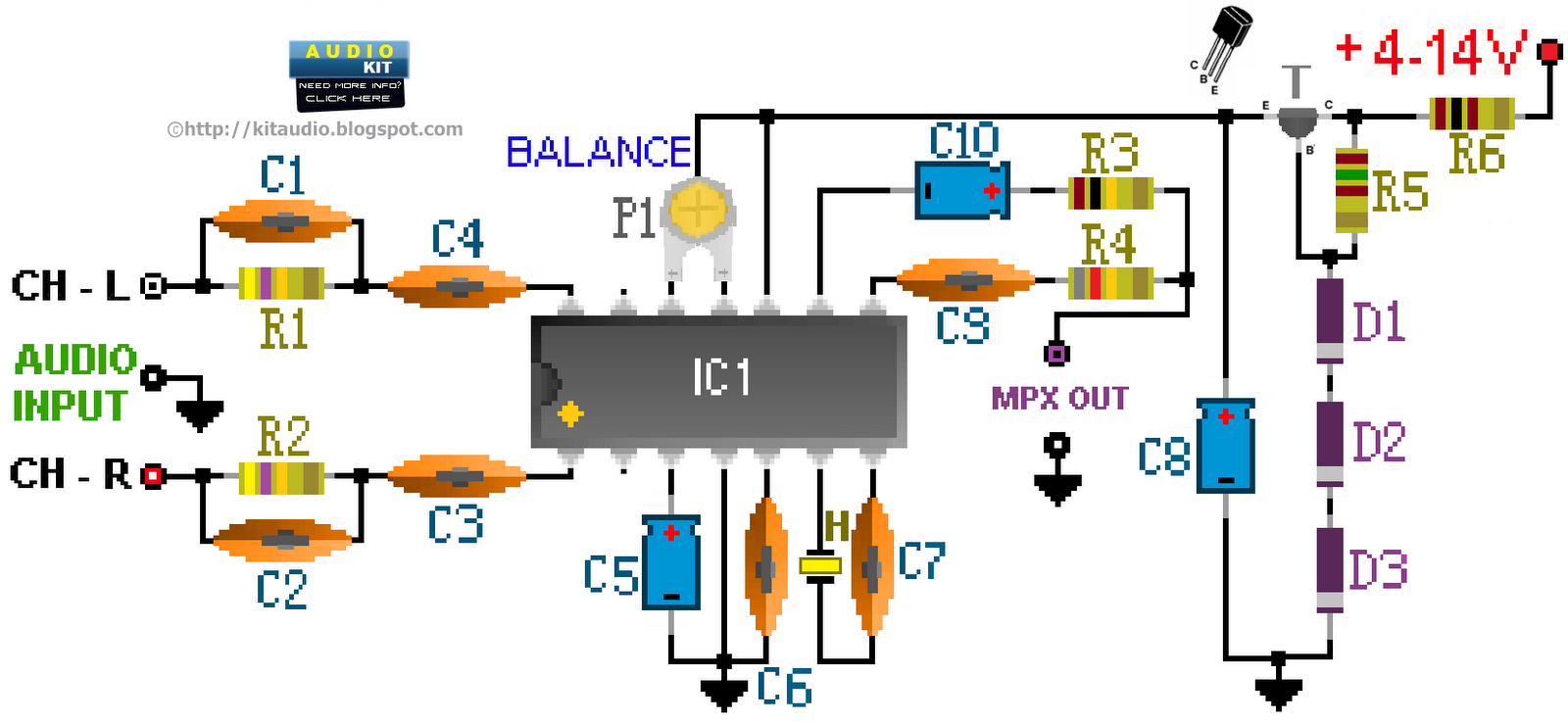 hi fi stereo multiplexer for fm