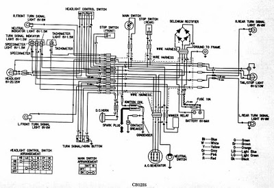 CB125S WIRING DIAGRAM