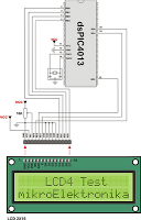 interface and program lcd to