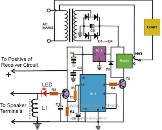 how to make remote control circuit from