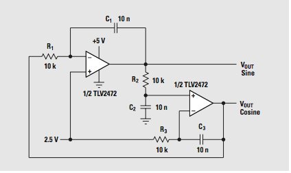 lm324 sine wave oscillator