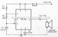 ring bell electronic circuit