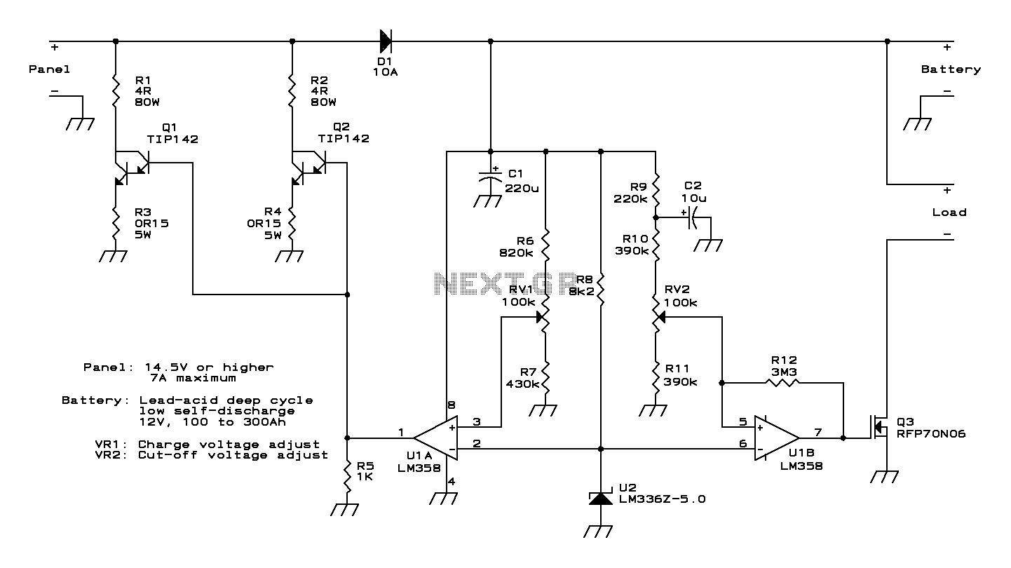 dc regulator 12v – Circuit Schematic