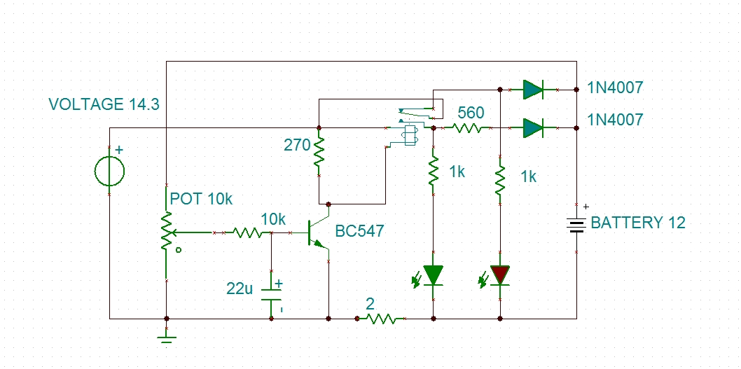 modified battery charger circuit